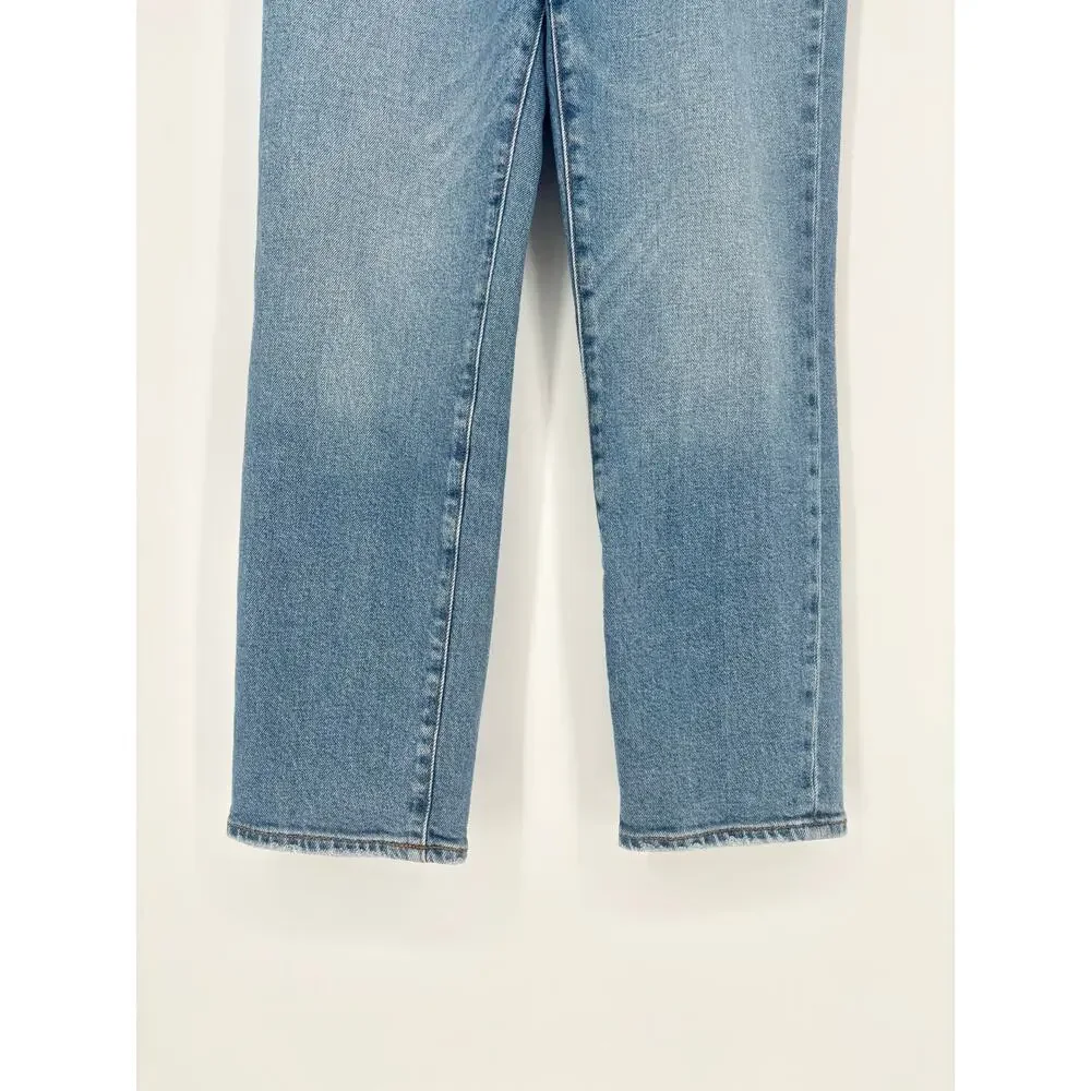 J Crew Lightwash Essential Straight Jean Size 27 - Picture 4 of 6